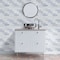 Ackland Ionian Zento Subway 12 in. x 12 in. Honed Marble Mosaic Floor and Wall Tile, 10PK AKM-S-IOZE2X6SWH-CA - alternate 5